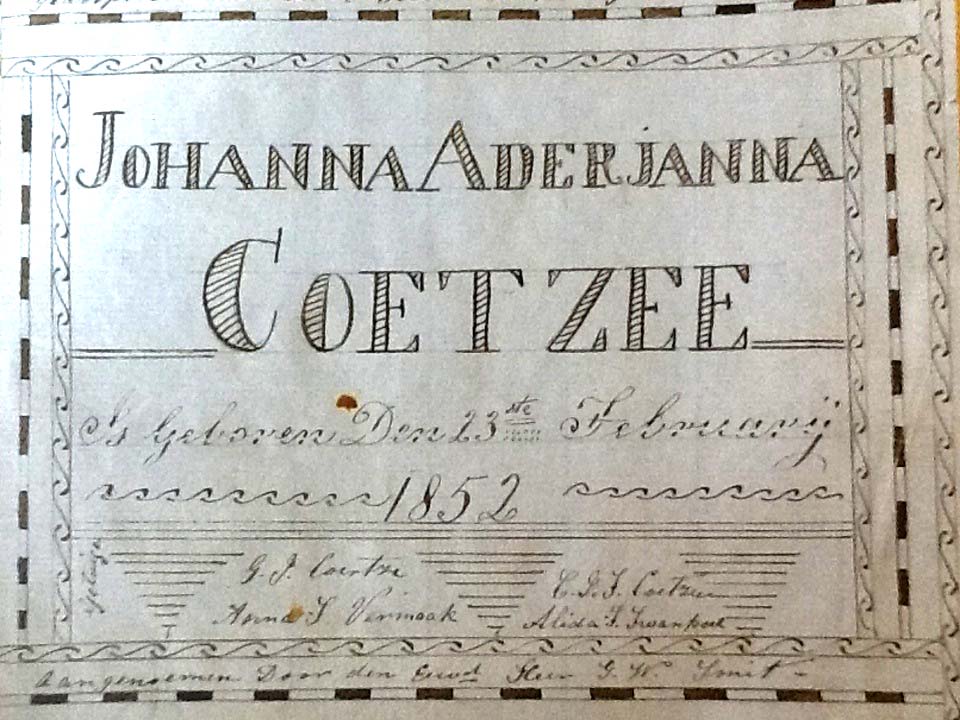 Vermaas Bybel - J.A. Coetzee